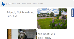 Desktop Screenshot of lakepepinpetclinic.com